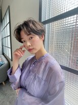 ハピネス 王寺店(Happiness)&nbsp;20代30代40代ショートパーマショコラグレージュ奈良王寺