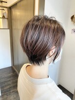 ヘアスペースブルーム エボリューション 庄内店(HAIR SPACE BLOOM evolution)&nbsp;【庄内店】ひし形小顔ボブ丸みショート20代30代40代×ショート