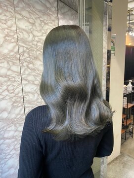 シエナ 渋谷(Siena) Siena 切りっぱミディ×オリーブグレージュ　20代30代渋谷