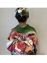 ドット ヘアー(dot.hair)&nbsp;成人式の着付け