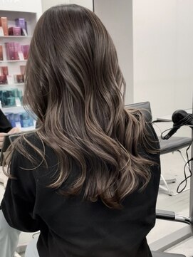 ジルブラン(JIL BLAN) ハイライトバレイヤージュダブルカラー20代30代40代グレージュ