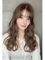 クーエフー(coo et fuu)&nbsp;10代20代30代40代50代 前髪　ふわふわロングヘアー　藤沢