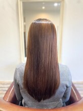 Rinのこだわり【縮毛矯正編】ナチュラル＆柔らかに仕上がる髪質改善酸性ストレートメニューを用意！