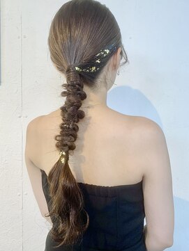 キーゴ 博多(KY-GO.) タイトな編みおろしアレンジ