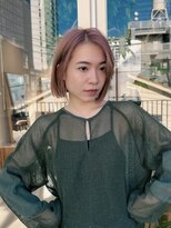 エルム 原宿 表参道(yelm)&nbsp;★くびレイヤーエモージュイメチェンハッシュカットフルバング