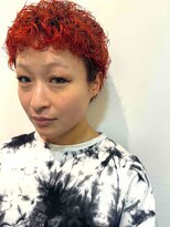 バローチェ(Barouche) 【Barouche/中島綾子】 ショートパーマ オレンジ 堀江