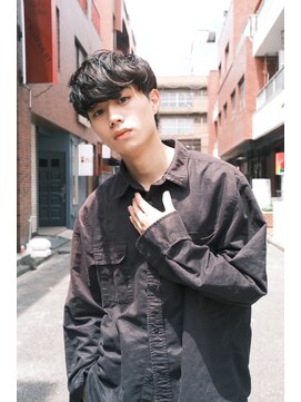 ネルケ 立川(nelke) ナチュラルマッシュスタイルニュアンスパーマ_10代20代30代