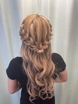 マーズ(Hair&Make Mars+)&nbsp;編み込みハーフ