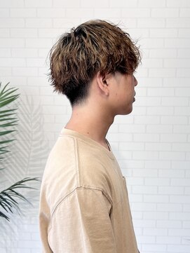オルバイマグ(oru by mag) 波巻きスパイラルパーマメンズマッシュツイストスパイラルパーマ