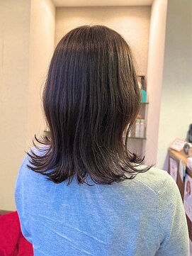 シェール(cher) くびれ韓国レイヤー/ライトブラウン【cher西宮北口：MAYA】