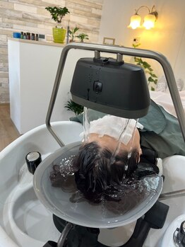アン美容室(an美容室)の写真/頭皮を綺麗にすることで髪の健康を促進！頭皮から美しく、健やかな髪へと導くヘッドスパがオススメです◎