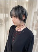 【racic】ハイライト×ローライトショートウルフ