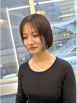 シェノン(Chainon.) ミニボブ ボブヘア 切りっぱなしボブ 博多