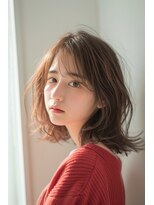 ラナ 新宿(lana)&nbsp;こなれミディ/顔まわり/レイヤーカット【lana hair/新宿】