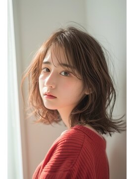 ラナ 新宿(lana) こなれミディ/顔まわり/レイヤーカット【lana hair/新宿】