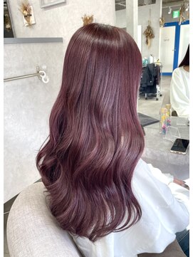 ランド 千葉(land) ツヤ髪　暖色カラー　ピンク