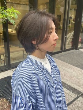 ジアン バイ ミルボン 西宮ガーデンズプラス(GIEN by milbon) 大人ショート/ナチュラルブラウン/前下がりショート