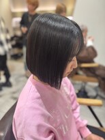 アース 鹿児島天文館店(HAIR&MAKE EARTH)&nbsp;プレミアムストレートとぷつっとボブ