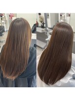 ガルボヘアー 桟橋店(garbo hair)&nbsp;オイルカラーツヤ髪アッシュブラウン