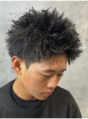NEXTNEO壮真/メンズ/短髪パーマ/スパイキーショート/王道/カラー