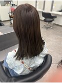 ラベンダーグレージュ　艶髪　トリートメント　春　大人
