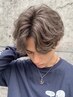 【緒方限定】メンズカット＋パーマ＋カラー　￥22,000