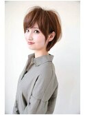 白髪ぼかし髪質改善40代艶髪ショート