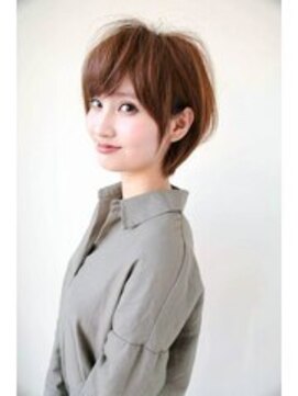 ハピネス クローバー 八木店(Happiness CLOVER) 白髪ぼかし髪質改善40代艶髪ショート