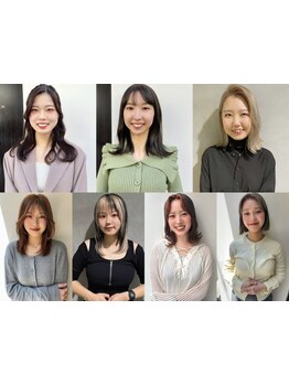 男性には話しにくいことも、女性同士だから話せる悩みもあります。ここは女性スタイリストだけのお店です♪