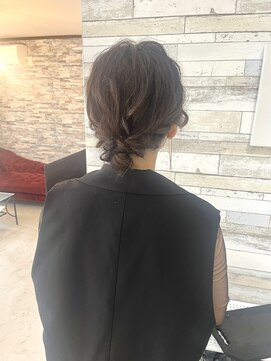 ヘアコレクション アンジュ(Hair collection Unge) ボブシニヨンヘアセット＊