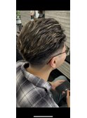 オールバックフェード