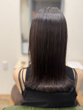 髪質改善ヘアエステサロン オプシア(OPSIA) 切りっぱなし×艶ロブ