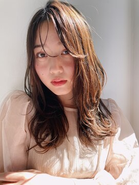 シンス 銀座(since) 小顔似合わせカット/ミディアム/グレージュカラー【銀座駅】