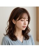 ミディアムデジタルパーマ　20代 30代 40代 50代 60代