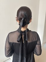 ゼスト パーク(ZEST PARK)&nbsp;カチモリヘアセット結婚式ヘアタイトシニヨン吉祥寺◎