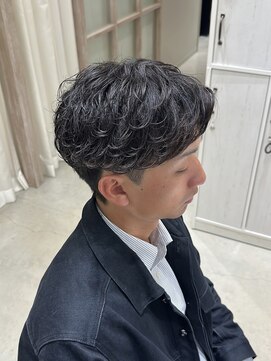 アンソル 戸田店(N'SOL) 程よいカール感のフェザーパーマ