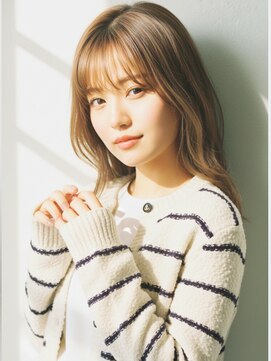 コトナ 越谷店 ミディアムヘアー/ココアベージュ/白髪染め/髪質改善/越谷