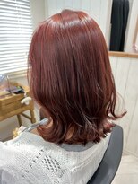 エミュー 大船店(emue)&nbsp;大船ミディアムレイヤーカットワンカラーオリーブブラウン30代◆