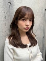 ジーナ 錦糸町(Zina) 髪質改善*アプリコットオレンジくびれヘア*美髪【Zina錦糸町】