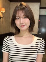 ロンド 銀座(Lond)&nbsp;☆【春日】オリーブグレー/ボブ/ココアベージュ/黒髪/小顔95