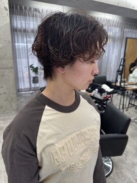 アロ 大阪梅田(alo) ショートパーマ