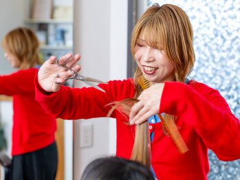ヘアーシュシュ(hair chou chou)の写真/マンツーマンで施術で、一人ひとりのご要望を丁寧にお聞きし、あなたのなりたいスタイルを導きます☆
