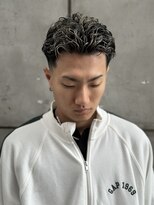 ビンゴ 高松店(BINGO)&nbsp;極道パーマ×ホワイトメッシュ