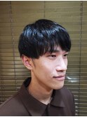 メンズ２ブロックマッシュ