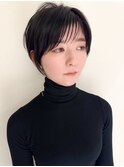 ボブ/ショート/レイヤーカット/顔まわり/白髪ぼかし/ハイライト