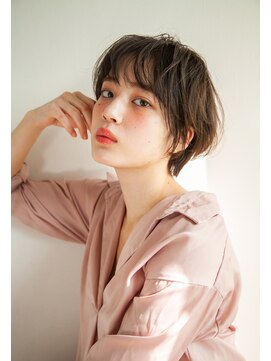 アンティ(ANTI) ショート シースルーバング マッシュ