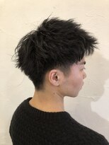 アムレヘアー(amule hair) 【amule hair】ツーブロックスパイキーショート/20代/30代/40代