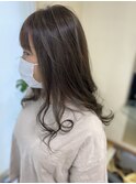 ブルーグレージュカラー