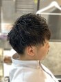 ビート バーバーショップ 大阪駅前第3ビル店(BEET BARBERSHOP)&nbsp;王道マッシュ。