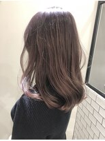 サロンドミルク 溝の口店(salon de MiLK)&nbsp;くすみ感のあるピンクグレー